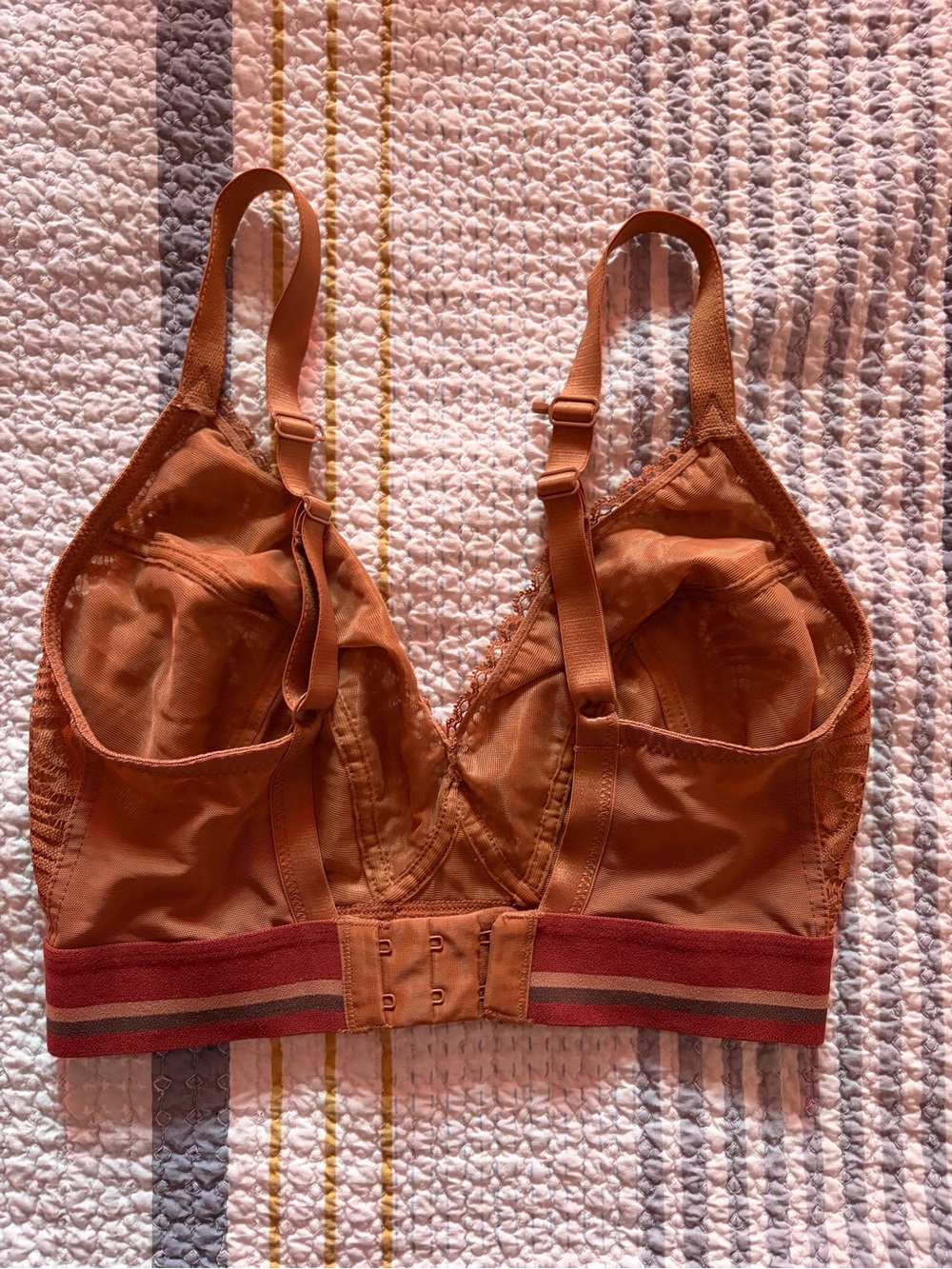 28FF Panache Lace “Lyzy” Bralette in Tan - Picture 2 of 5